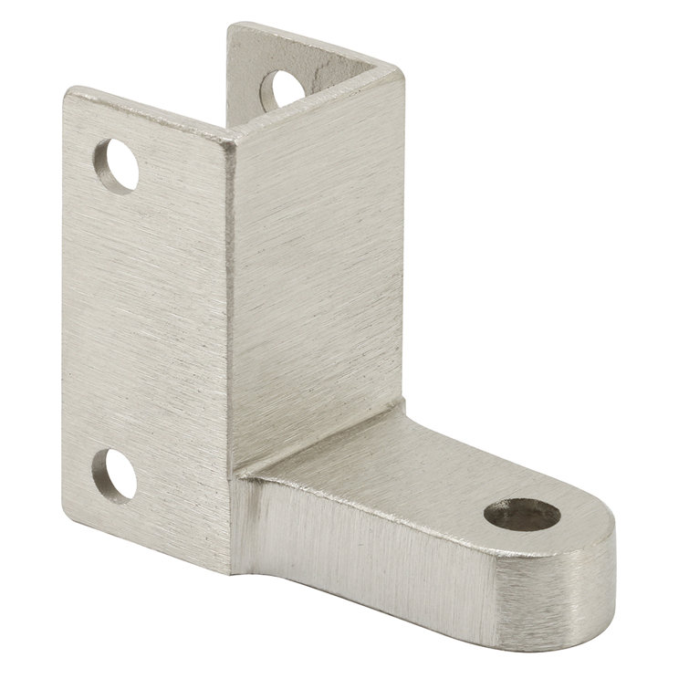 PrimeLine Post Mounted Gravity Pivot Hinge, 1 In., Stainless Steel, 1/